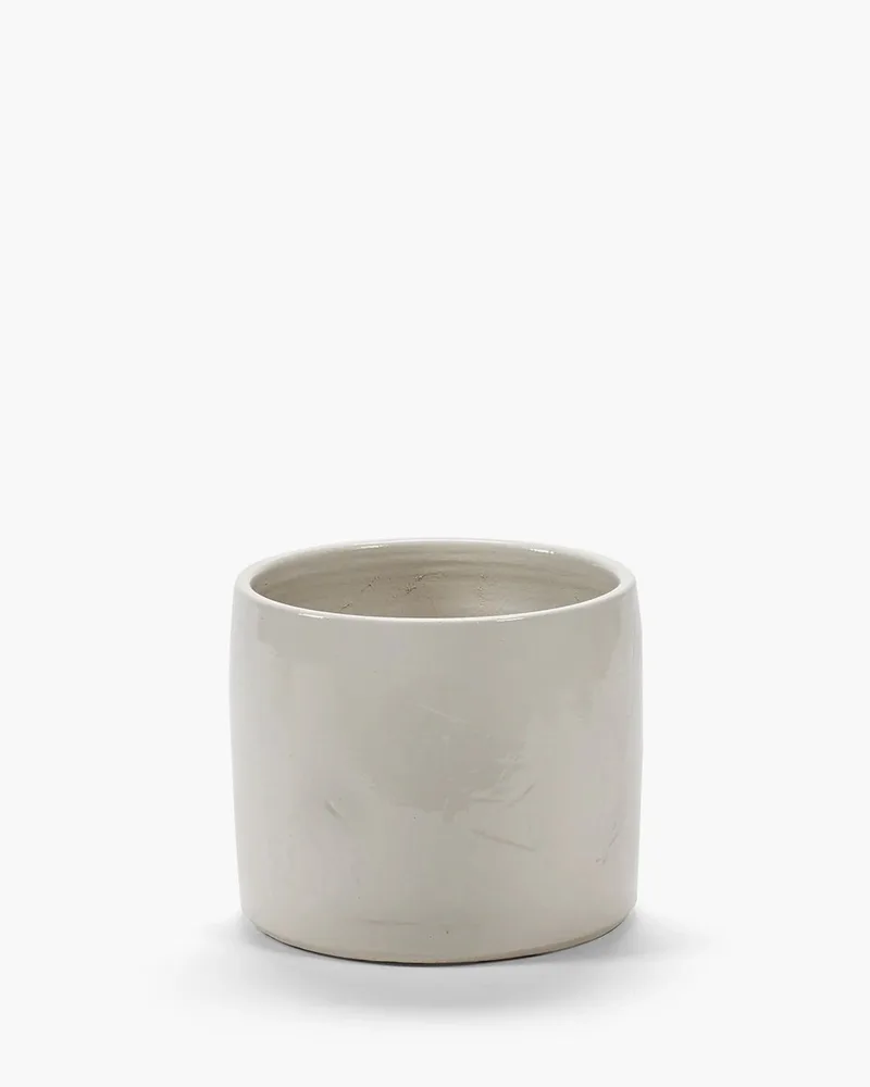 Vincent Van Duysen Vaso 02 bloempot D22cm H19cm by Serax in Wit – product photo
