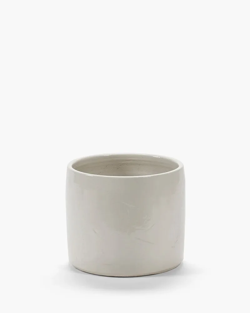 Vincent Van Duysen Vaso 05 bloempot D20cm H25cm by Serax in Wit – product photo