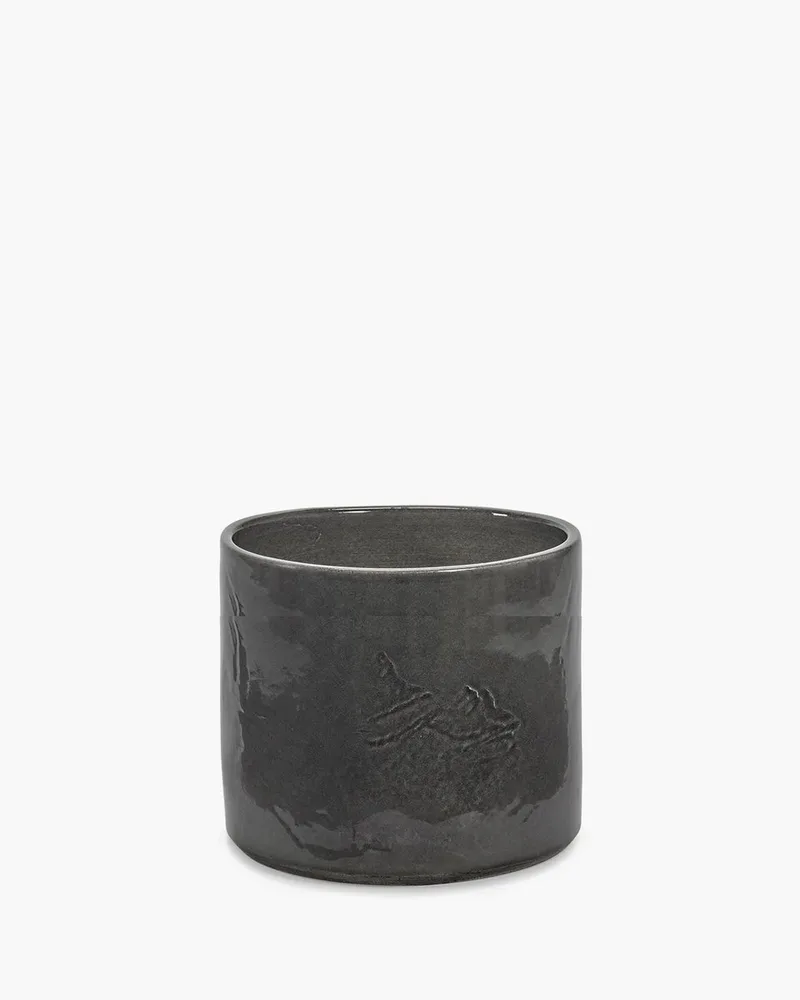 Vincent Van Duysen Vaso bloempot D22cm H19cm anthracite by Serax in Antraciet – product photo