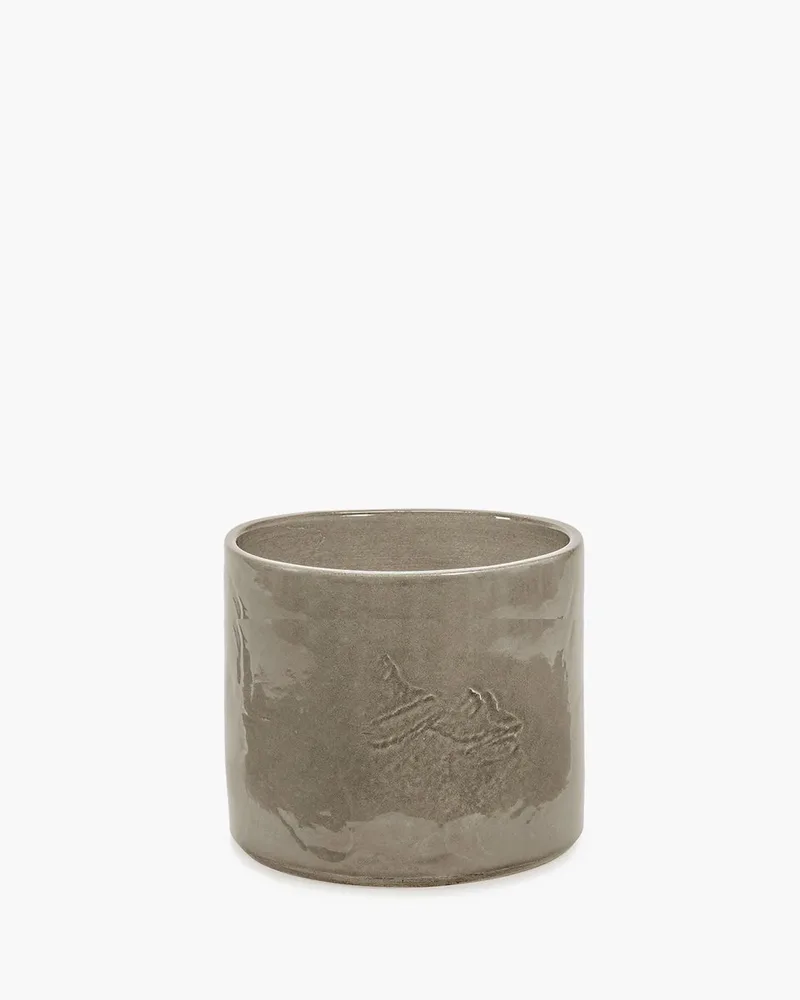 Vincent Van Duysen Vaso bloempot D22cm H19cm by Serax in Grijs – product photo