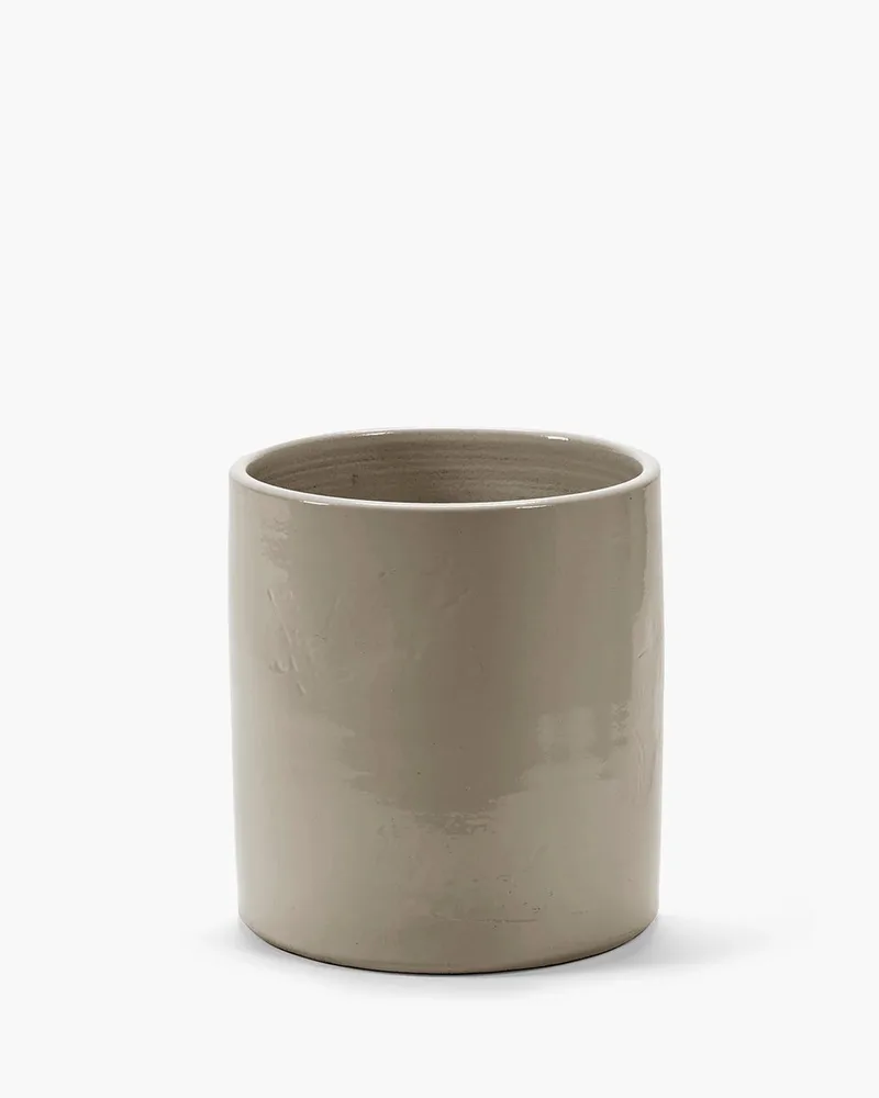 Vincent Van Duysen Vaso bloempot D27cm H29cm by Serax in Grijs – product photo
