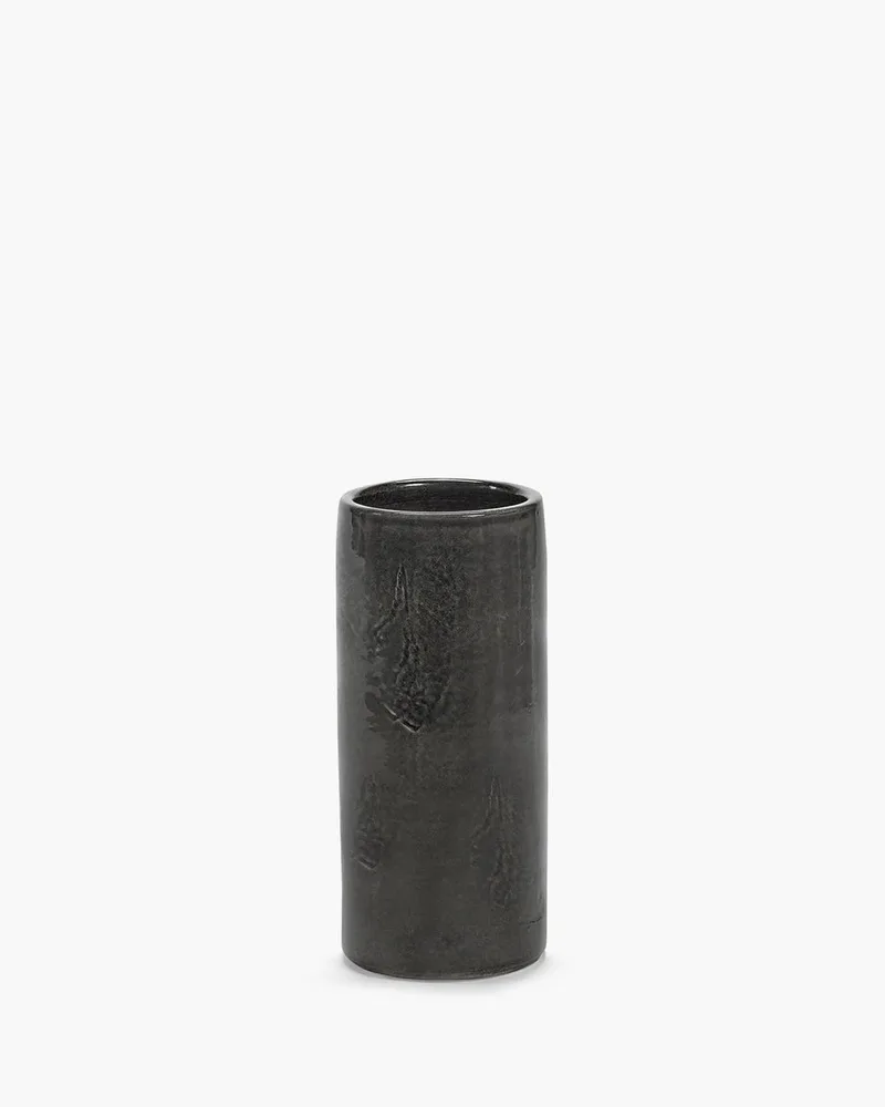 Vincent Van Duysen Vaso vaas D11cm H25cm anthracite by Serax in Antractiet – product photo