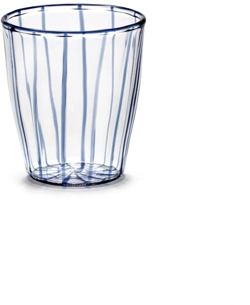 Waww La Table Gigi waterglas D8.5cm H9.5cm by Serax in Blauw – product photo