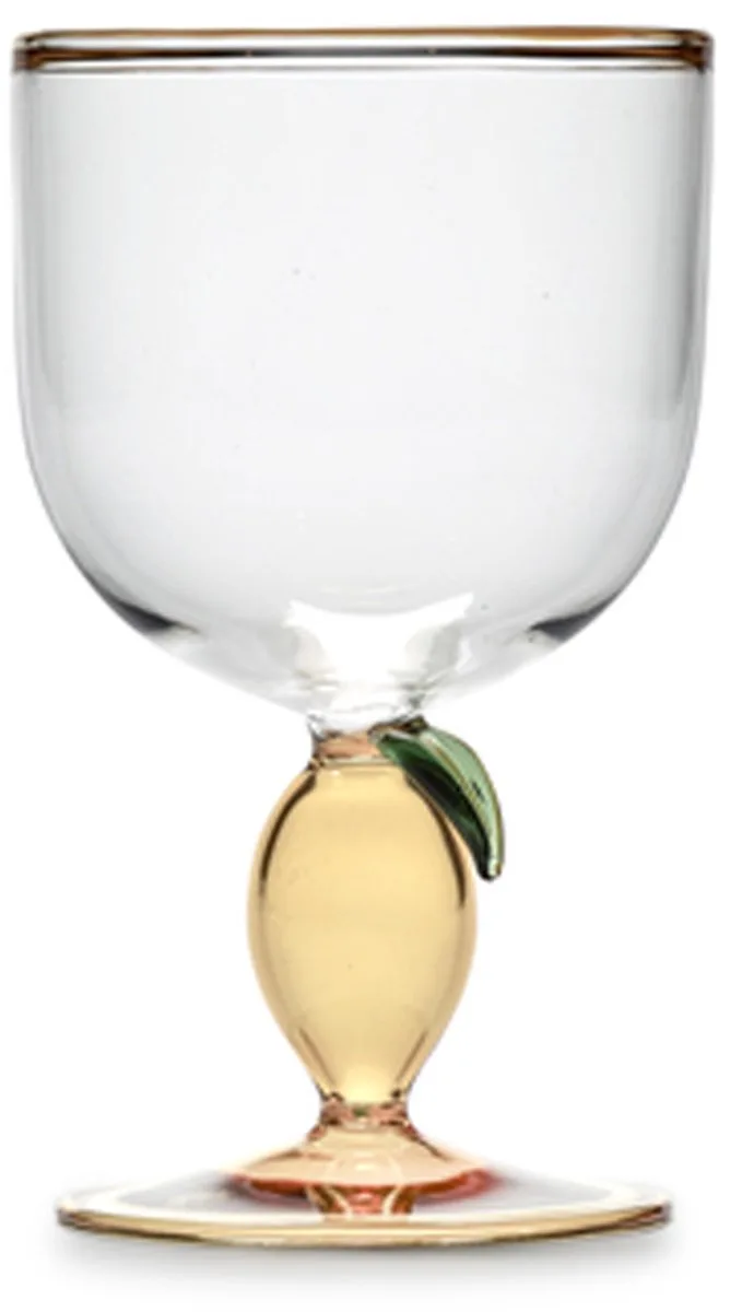 Wijnglas 06 van WAWW La Table - set van 4 by Serax in Geel – product photo