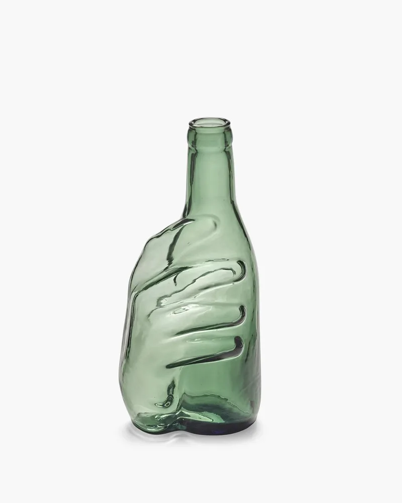 Wouter & Hendrix Karaf Edward Smaragdgroen Les Objets Mouleversants 0.95L by Serax in Groen – product photo