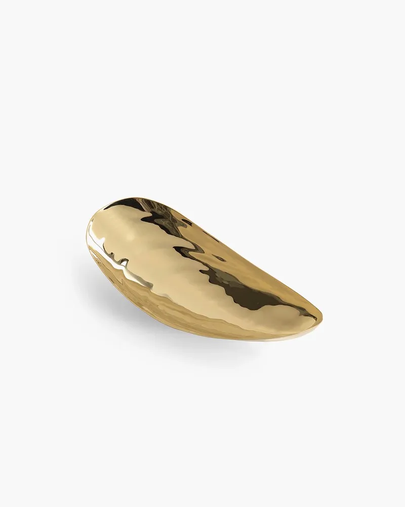 Wouters & Hendrix Les Objets Mouleversants Marcel bowl M 30.5x13.5x5.5cm messing by Serax in Goud – product photo