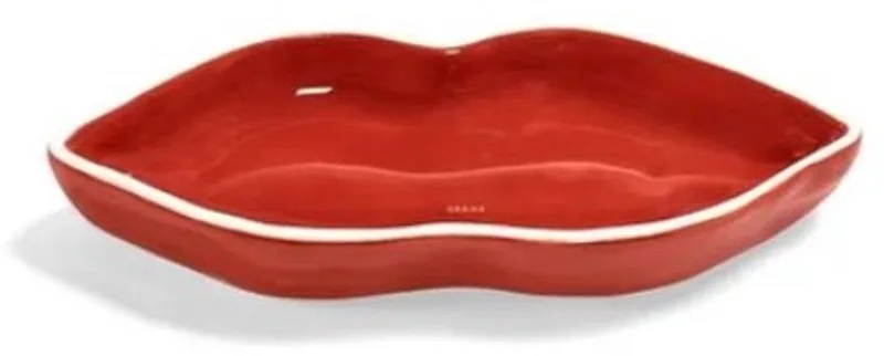 Wouters & Hendrix Les Objets Mouleversants schaal S 16x6cm H2cm by Serax in Rood – product photo