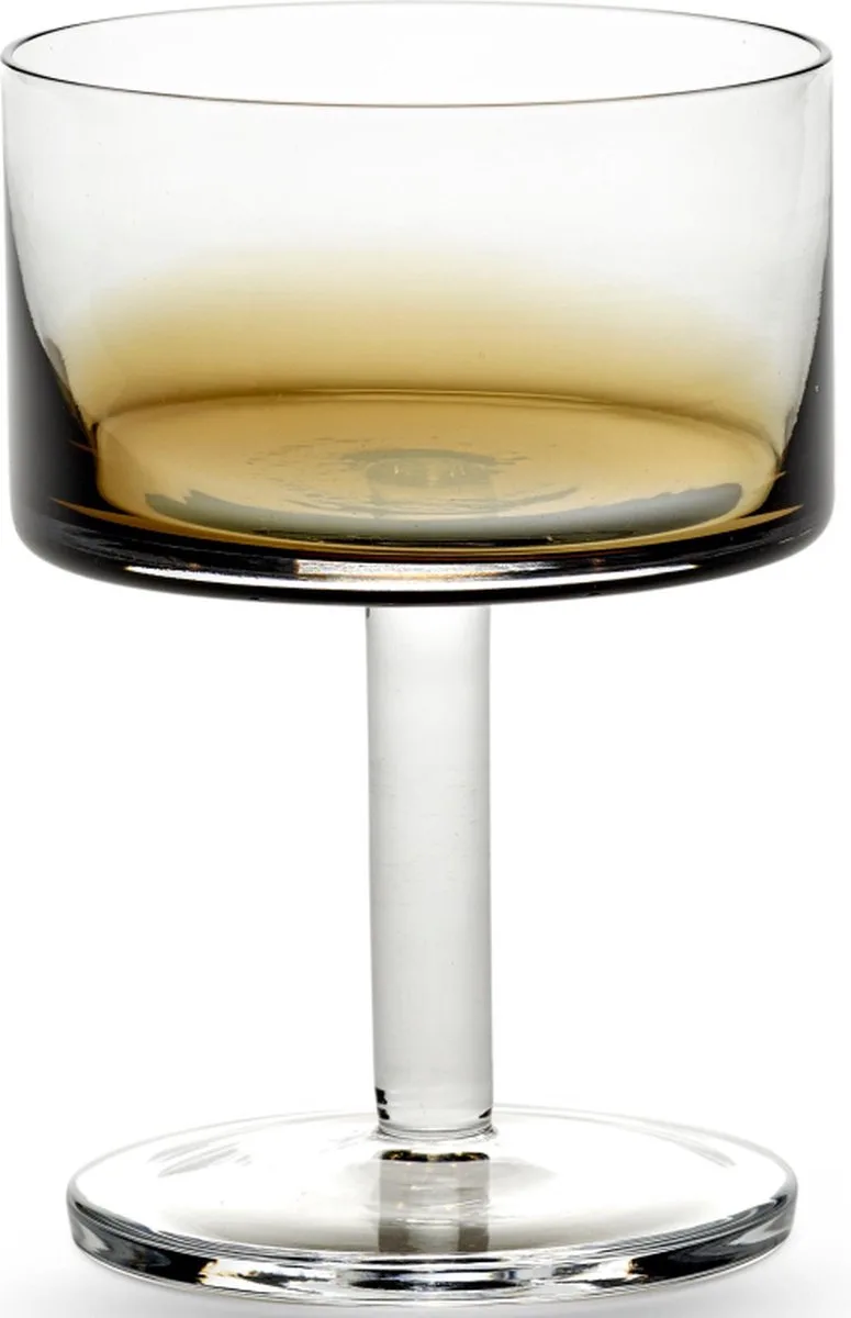 Zuma By Kelly Wearstler Coupe Champagneglazen Set Van 4 von Serax in Transparant – Produktfoto