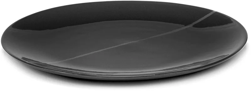 Zuma By Kelly Wearstler Dinerbord Ø23 Set Van 2 Pacific de Serax en Donkergrijs – photo du produit