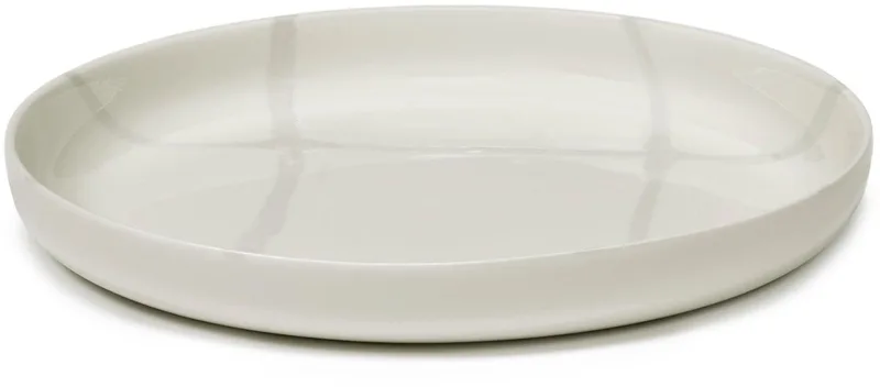 Zuma By Kelly Wearstler Dinerbord Ø25 Set Van 2 Salt von Serax in Wit – Produktfoto