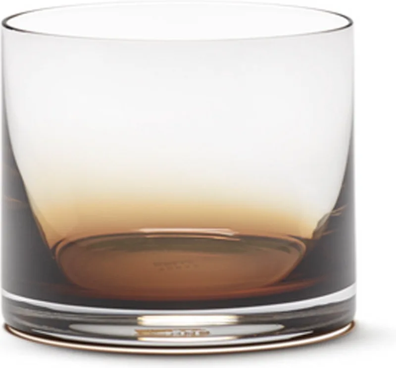 Zuma glas S by Kelly Wearstler - set van 4 by Serax in Amber – product photo