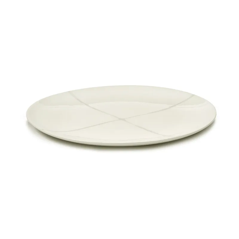 Zuma Teller M Ø28 cm 2er Pack Salt by Serax – product photo