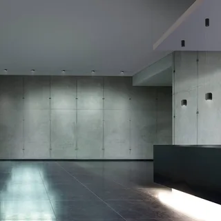 Cavity LED Recessed Deckenleuchte L Black de Serien Lighting – photo du produit 3 sur 4