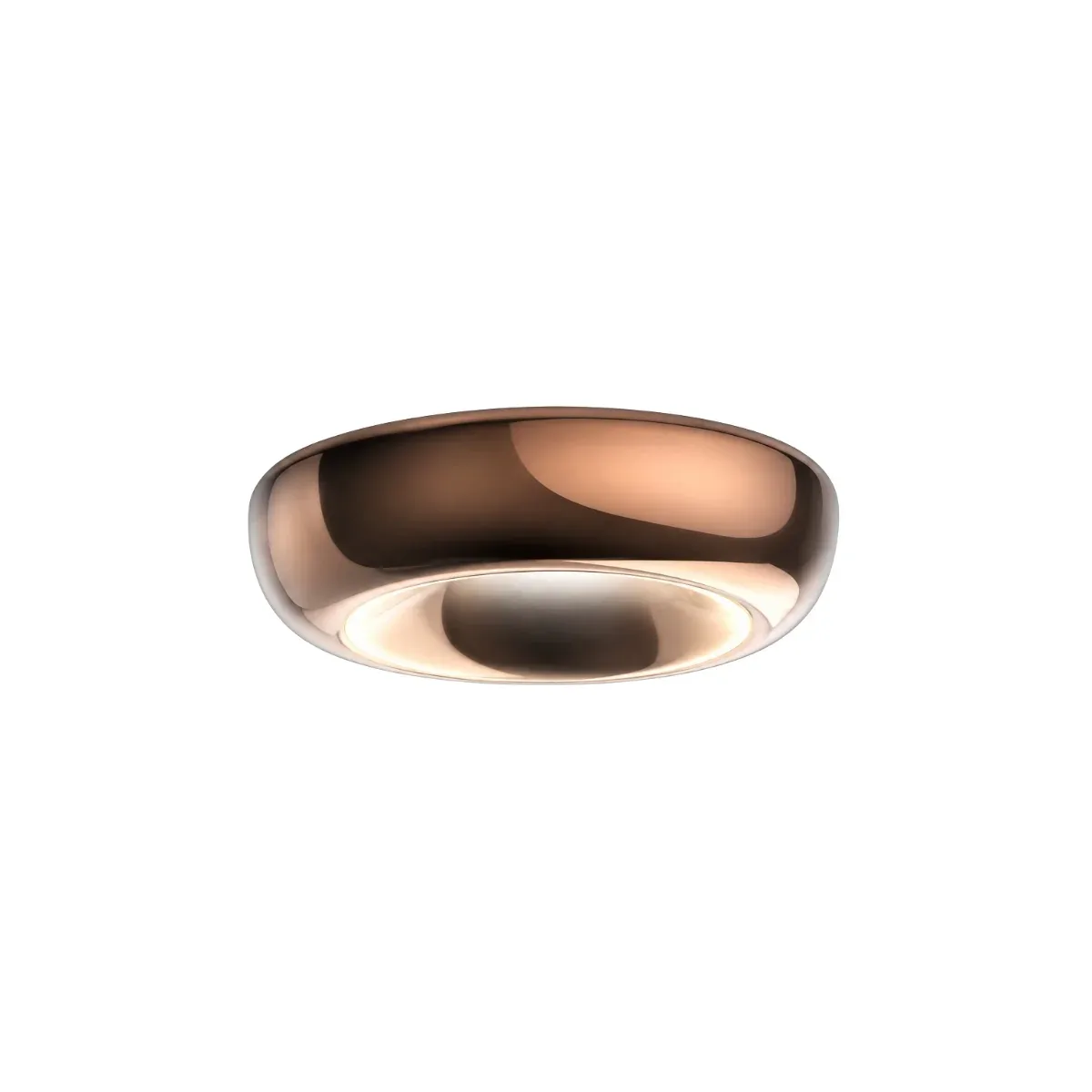 CAVITY Recessed S LED plafondlamp bronzen afwerking by Serien Lighting – product photo