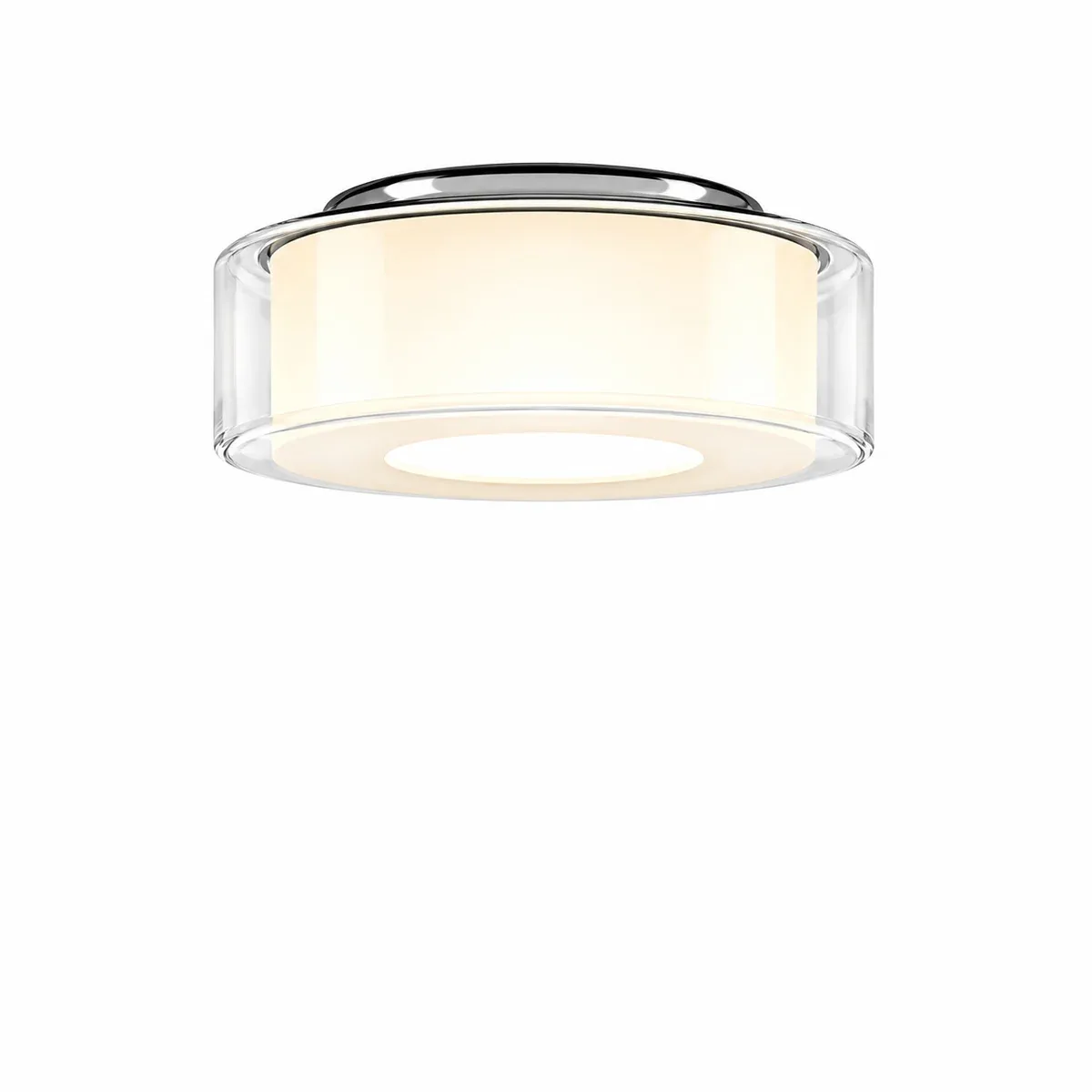 CURLING Ceiling S plafondlamp acryl / cilindrisch van Serien Lighting – productfoto