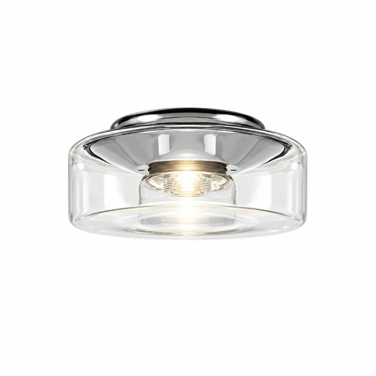 CURLING Ceiling S plafondlamp acryl / cilindrisch van Serien Lighting – productfoto