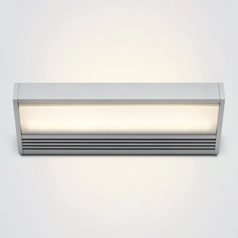LED wandlamp SML in zilver by Serien Lighting in Silver, Gesatineerd – product photo