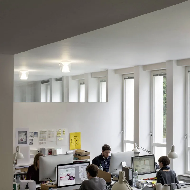 Mondgeblazen LED Designer-plafondlamp bijlage by Serien Lighting in Helder, Opaal – product photo 4 of 4