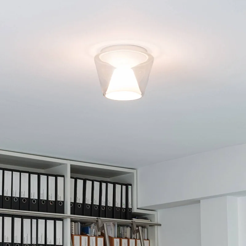 Mondgeblazen LED Designer-plafondlamp bijlage by Serien Lighting in Helder, Opaal – product photo 3 of 4