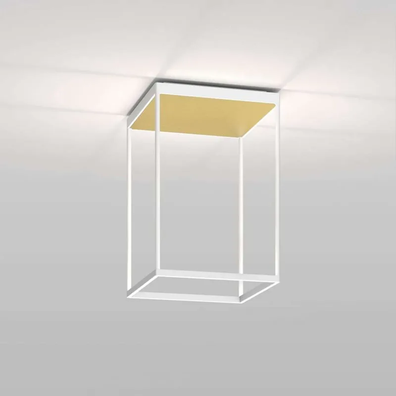 Reflex 2 LED plafondlamp, wit/goud, 45 cm by Serien Lighting – product photo