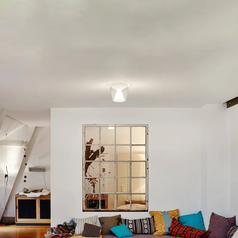 serien.lighting Annex M - LED plafondlamp, opaal van Serien Lighting in Helder, Opaal – productfoto