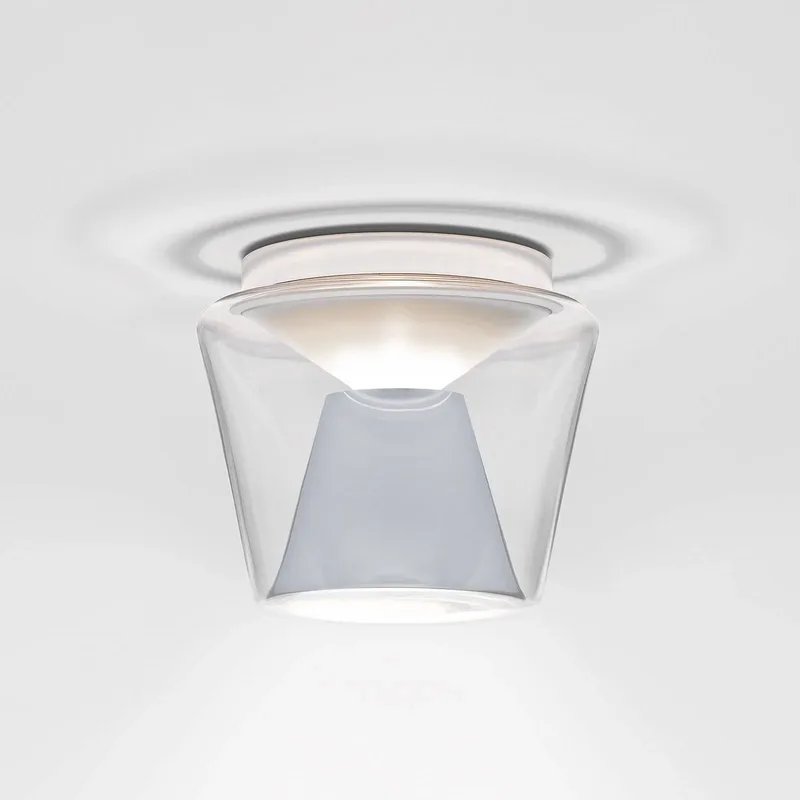 serien.lighting Annex M LED, Triac 2.700K gepolijst van Serien Lighting in Transparant, Gepolijst aluminium, Wit – productfoto