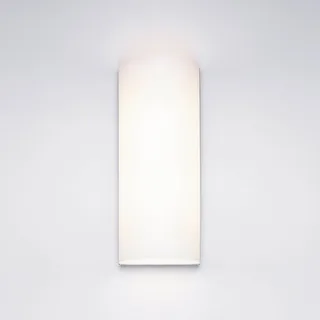 Club LED-væglampe, aluminium/hvid fra Serien Lighting i Geborsteld aluminium, Hvid – produktbillede 2 af 2