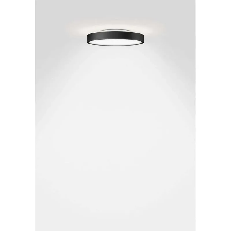 Slice² PI Plafondlamp Ø225 Black by Serien Lighting – product photo