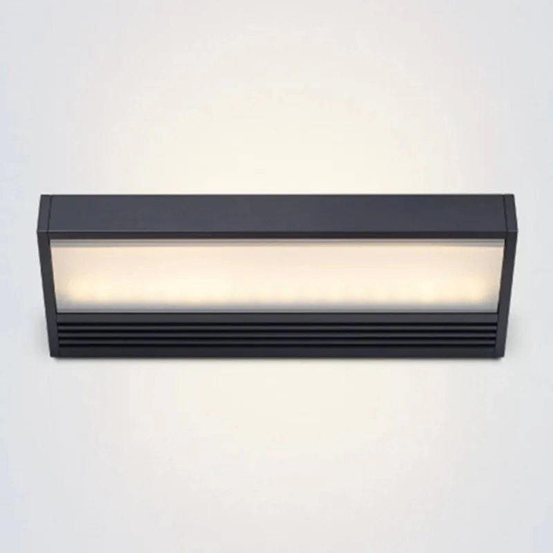 Zwarte LED wandlamp SML van Serien Lighting in Zwart, Mat – productfoto