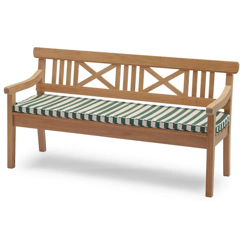 Drachmann 156 cm Kissen Hell Apricot/Dunkelgrün från Skagerak – produktbild