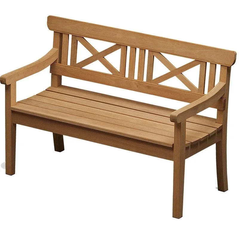 Drachmann 2 Sitzer Sofa Teak von Skagerak – Produktfoto