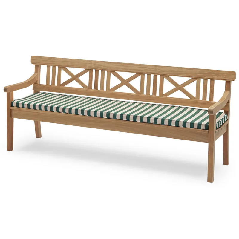 Drachmann 200 cm Kissen Hell Apricot/Dunkelgrün van Skagerak – productfoto