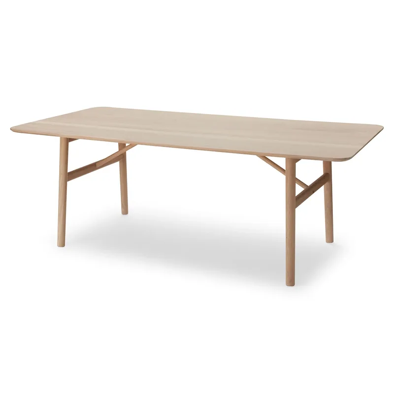 Hven Esstisch 190 cm Weiß Ölbehandlung by Skagerak – product photo