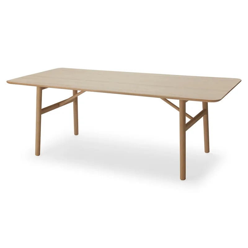 Hven Esstisch 190 cm Weiß Seifenbehandlung by Skagerak – product photo