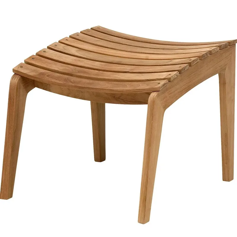 Regatta Lounge Hocker Teak von Skagerak – Produktfoto