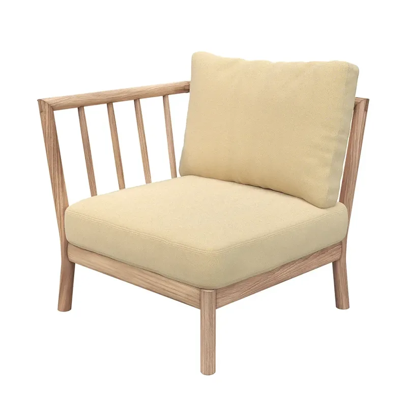 Tradition Endmodul Honiggelb/Teak fra Skagerak – produktbillede