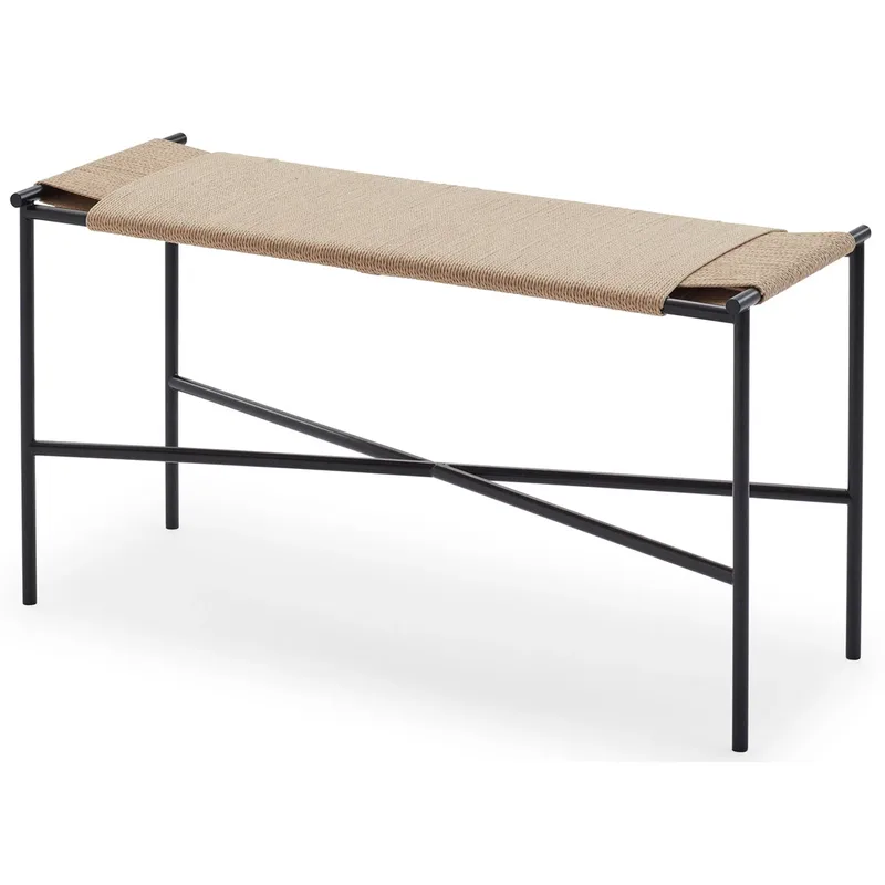 Vent Bench Schwarz fra Skagerak – produktbillede