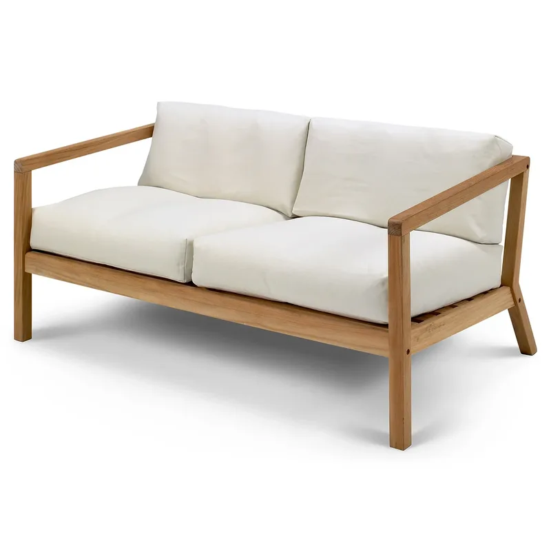 Virkelyst 2 Sitzer Weiß van Skagerak – productfoto