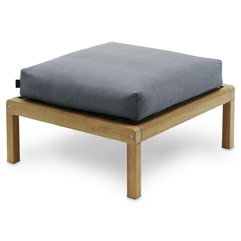 Virkelyst Hocker Esche Teak de Skagerak – photo du produit