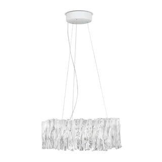 Accordéon LED hanglamp wit 3.000 K by Slamp in Transparent, White – product photo 2 of 3