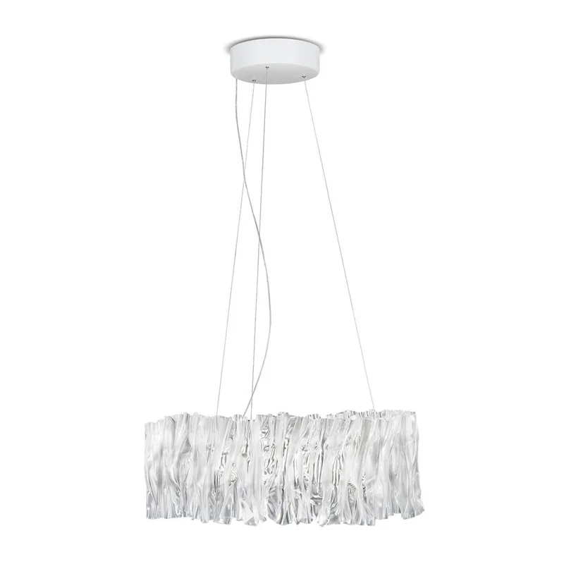 Accordéon LED hanglamp wit 3.000 K by Slamp in Transparent, White – product photo 2 of 3