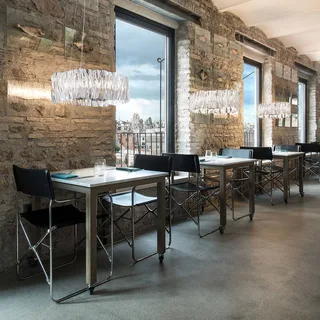 Accordéon LED hanglamp zilver 3.000 K by Slamp in Transparent, Silver – product photo 2 of 2