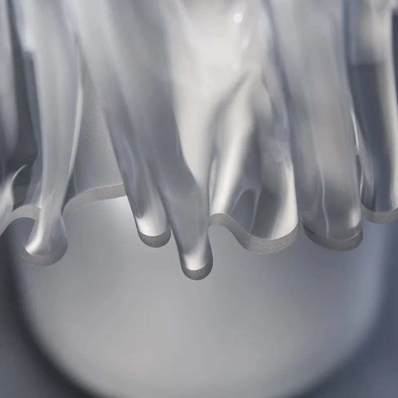Accordéon Table Prisma tafellamp von Slamp in Transparent, Weiß – Produktfoto 2 von 5