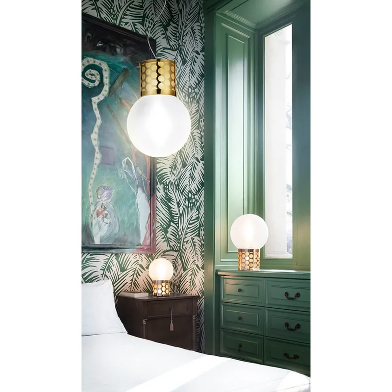 Atmosfera hanglamp goud från Slamp – produktbild