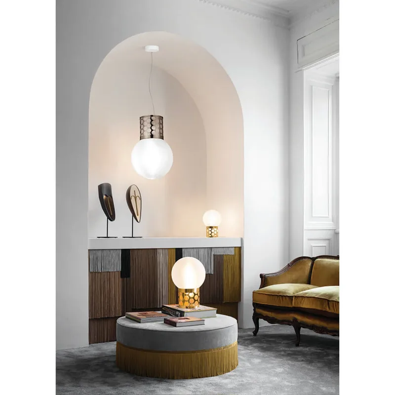 Atmosfera hanglamp Pewter från Slamp – produktbild