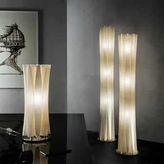 Bach vloerlamp, hoogte 184 cm by Slamp in Gold – product photo 4 of 4