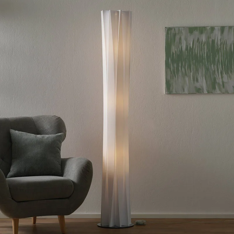 Bach vloerlamp, hoogte 184 cm van Slamp in Wit – productfoto