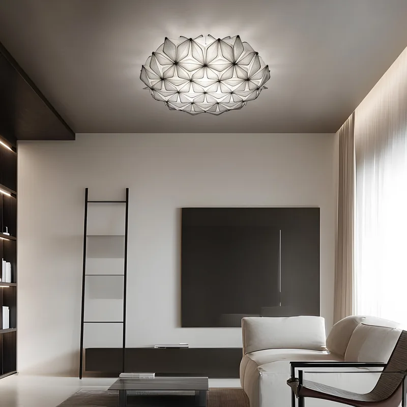 C'EST LA VIE plafondlamp, zwart, Ø 71 cm, 3-lamps by Slamp – product photo
