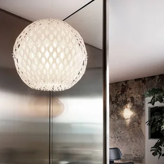 Charlotte Globe hanglamp in by Slamp in White – product photo 2 of 5