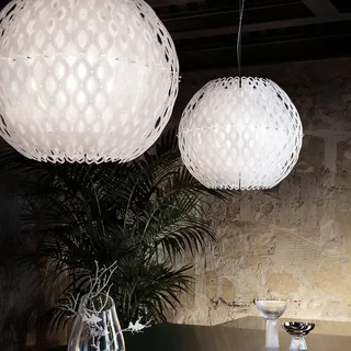 Charlotte Globe hanglamp in by Slamp in White – product photo 3 of 5